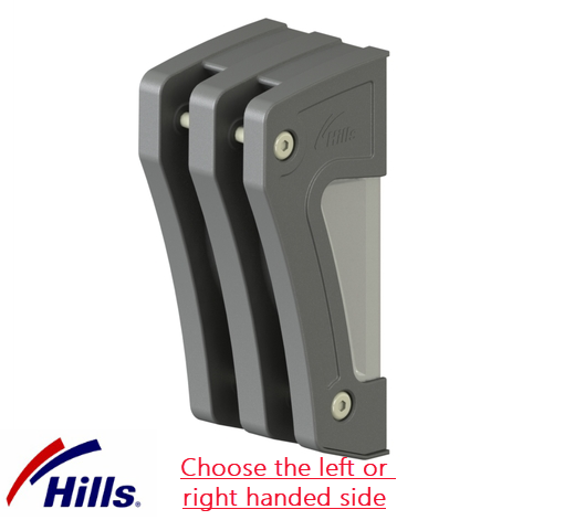 Hills Large Fold Down Double Wall Bracket Right Hand Side in Pebble Beach